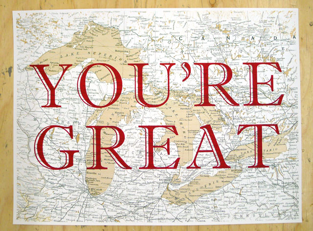 You're Great Poster