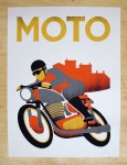 The Print Department: Doublenaut Moto Poster