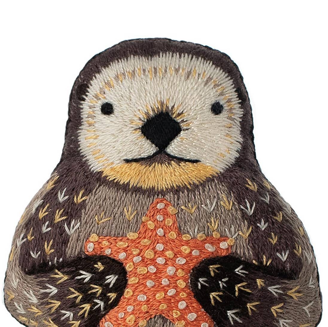 Kiriki Press – EMBROIDERY – Starter Kit, Otter