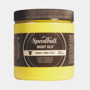 Speedball - INK - Fabric Night Glo Yellow  8oz