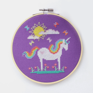 Diana Watters - CROSS STITCH - Sunshine Unicorn (6in Kit)