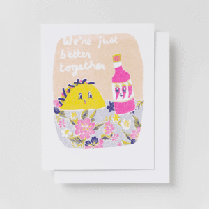 Yellow Owl Workshop - LOVE - Better Together Taco (Riso)