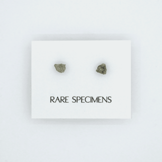 Rare Specimens - EARRINGS - Pyrite
