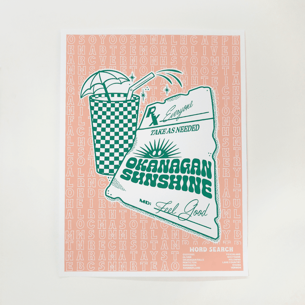 Blaine Gerlach - POSTER - Sunshine 18" x 24"