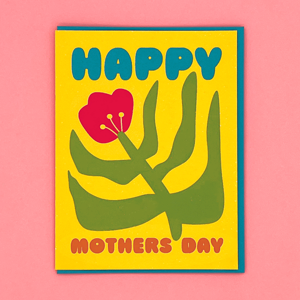 Bubble Letters Mother’s Day Card – Kid Icarus