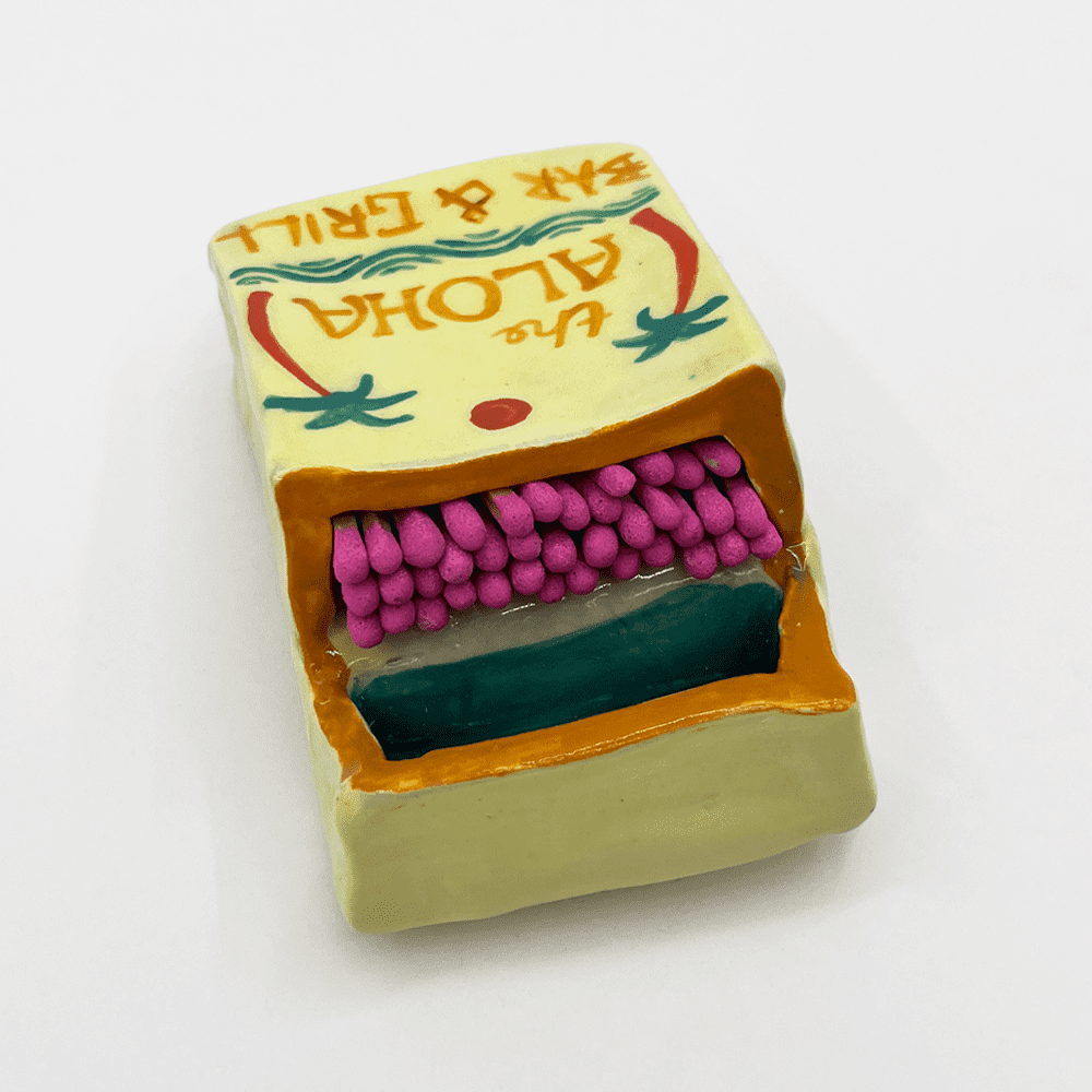 Rosehound Apparel - CERAMIC - Tiki Matchbox - Image 2