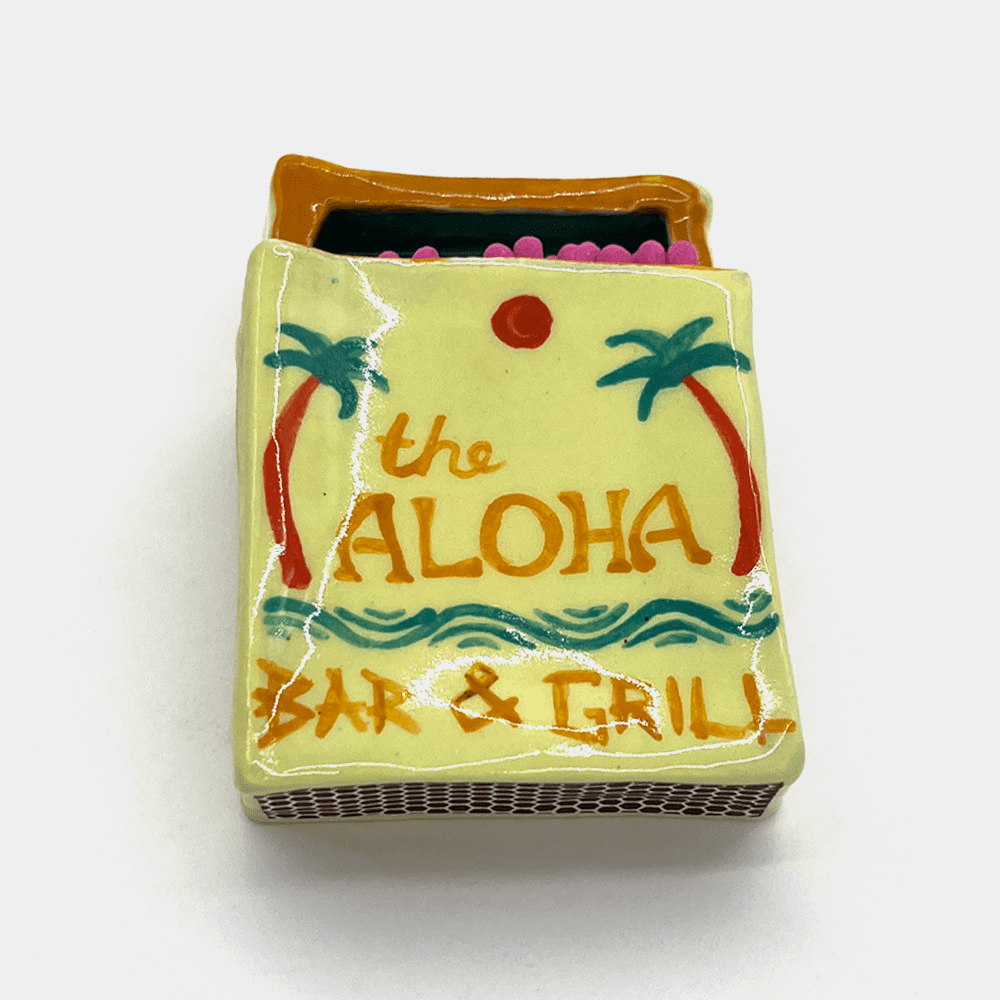 Rosehound Apparel - CERAMIC - Tiki Matchbox - Image 3