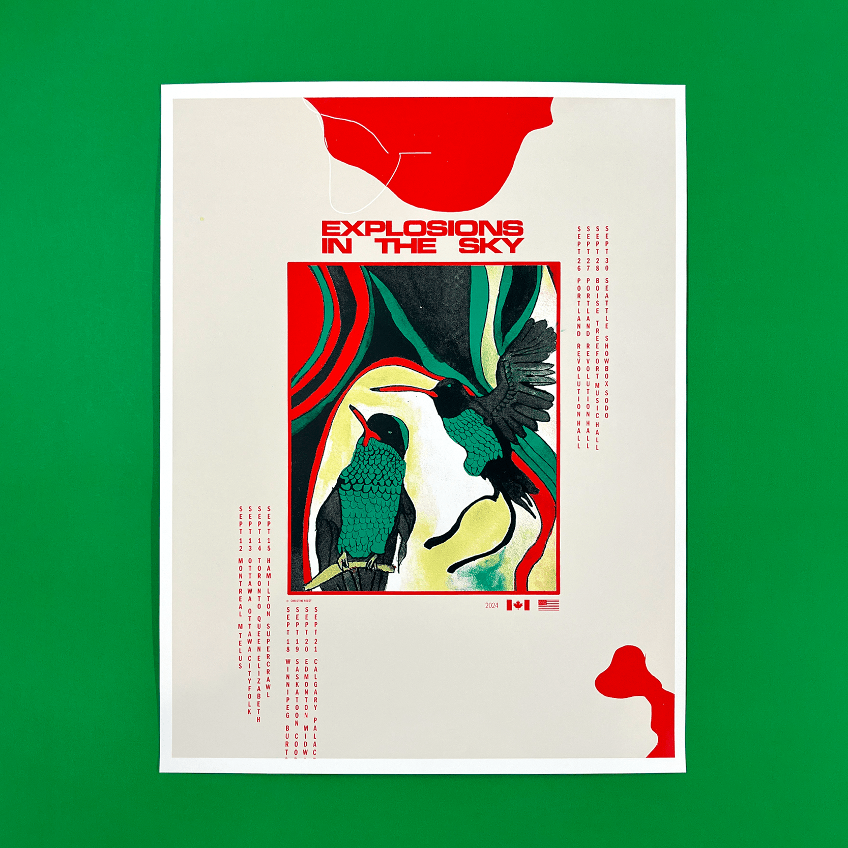 Explosions in the Sky – Tour poster