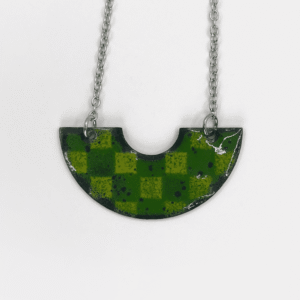 Aflame Creations - NECKLACE - Rainforest Checkered