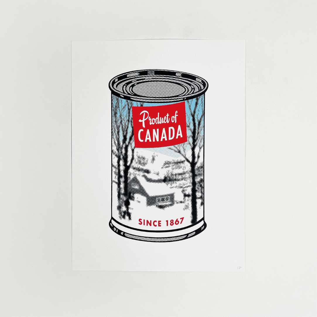 Christopher Rouleau - PRINT - Product of Canada 12"x16"