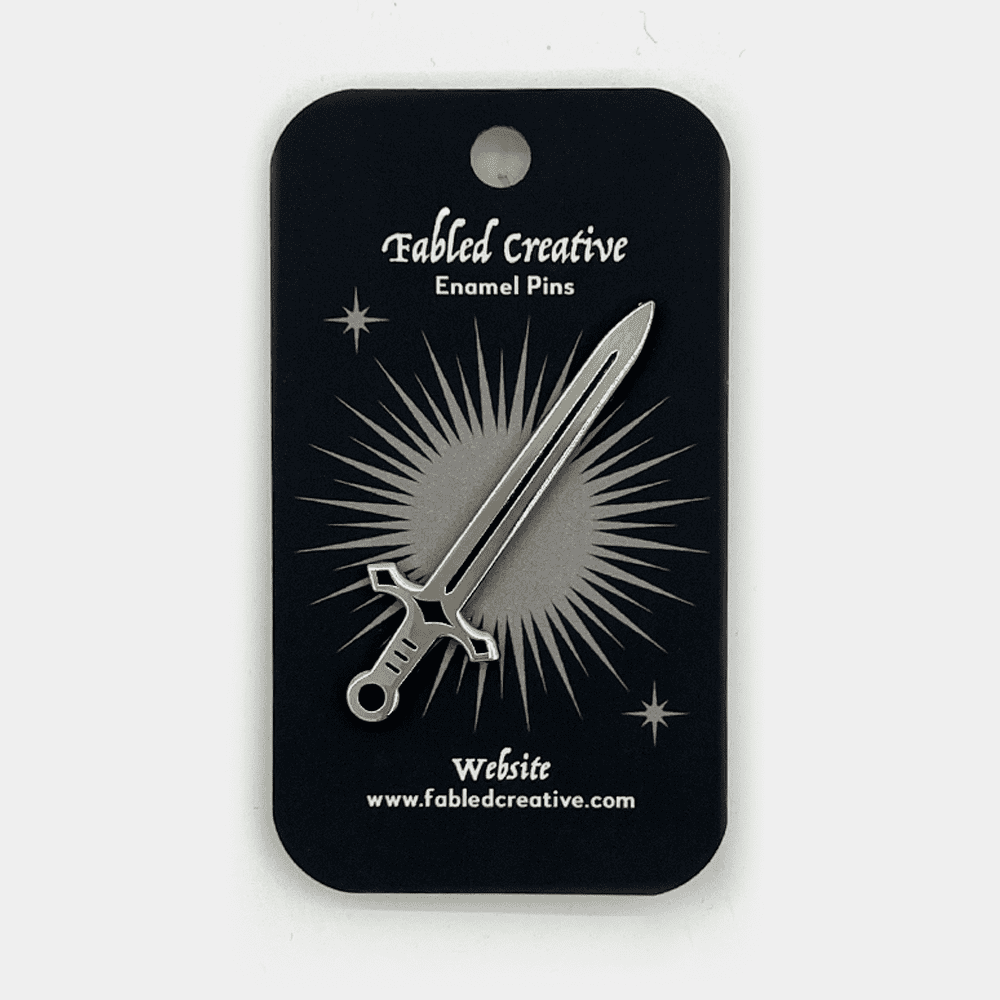 Fabled Creative – PIN – Silver Sword