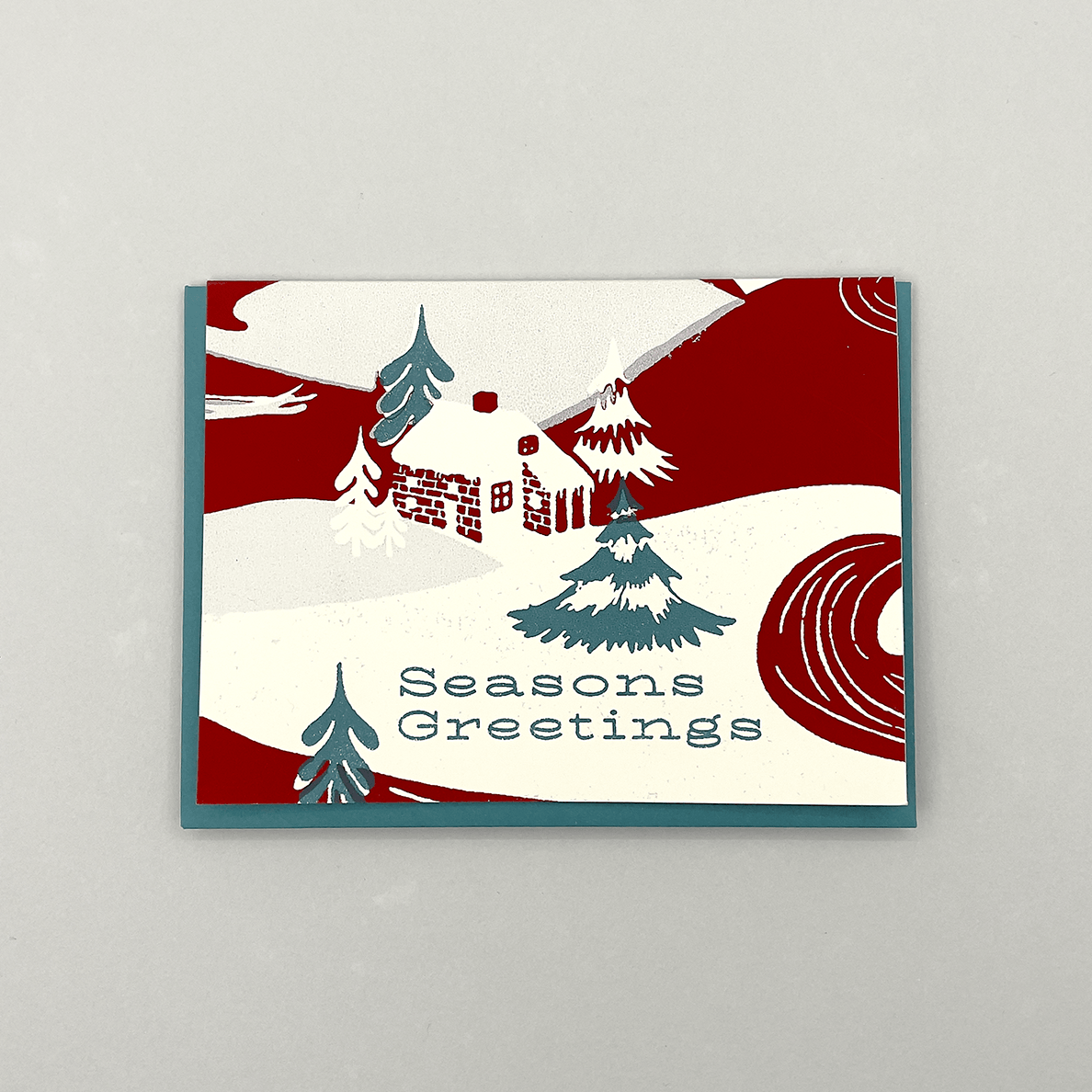 Country Winter Holiday Card