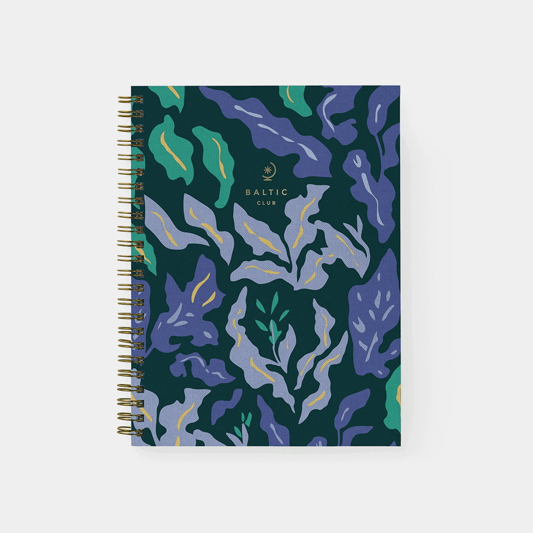 Baltic Club – NOTEBOOK – Night Lagoon Spiral