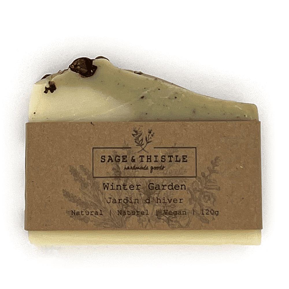 Sage and Thistle Goods – SOAP – Winter Garden
