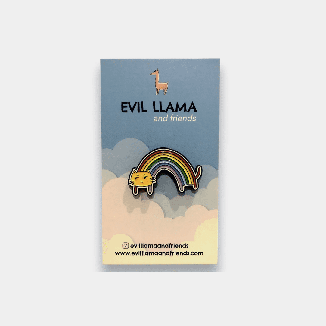 Evil Llama – PIN – Resentful Rainbow