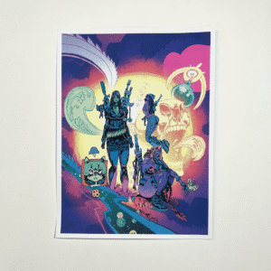 Jim Mahfood - PRINT - Blitz Vol. 1 Pure Hustle 9" x 12"