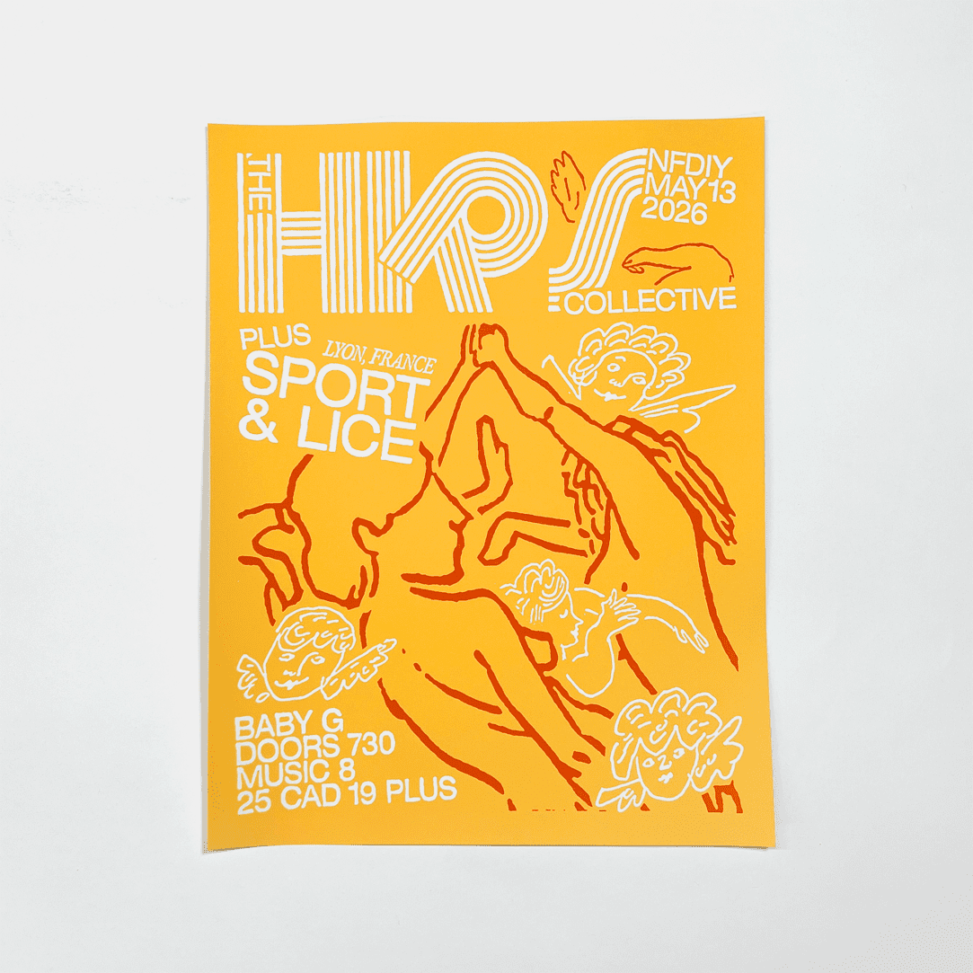 The Hirs – POSTER – May 13 2026 12″ x 15.5″