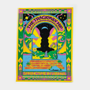 The Tragically Hip - POSTER - Springtime in Vienna (Regular Yellow)